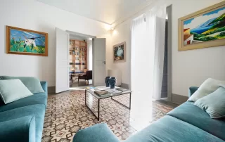 Interni soggiorno Dimora SIQU